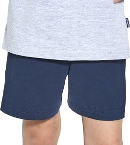 Cornette PIŻAMA CORNETTE CHŁ 473/89 POLICE (kolor melange - grey, rozmiar 122-128) 2