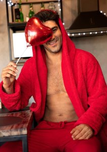 Dkaren Podomka 130 Męska z kapturem (kolor ciemno niebieski, rozmiar XL) 16