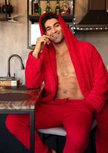 Dkaren Podomka 130 Męska z kapturem (kolor ciemno niebieski, rozmiar XL) 18