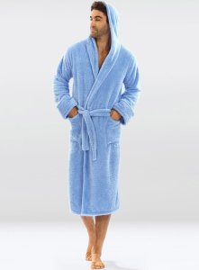 Dkaren Podomka 130 Męska z kapturem (kolor ciemno niebieski, rozmiar XL) 10