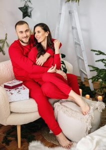 Dkaren Komplet Męski Justin (kolor jeans, rozmiar M) 37