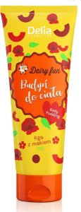 Delia Delia Dairy Fun budyń do ciała Figa z Makiem 250ml 1