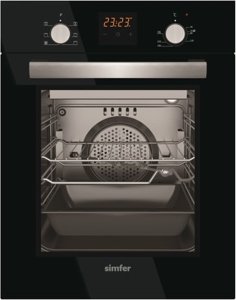 Mini piekarnik Simfer Simfer | 4207BERSP | Oven | 47 L | Multifunctional | Manual | Pop-up knobs | Height 59.5 cm | Width 45 cm | Black 1