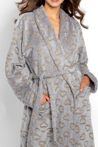 Momenti Per Me Szlafrok Zoe Long Grey (Rozmiar L) 3