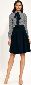 Nife Czarna rozszerzana spódnica - SP66 (kolor czarny, rozmiar 44) 1