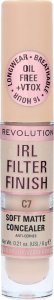 MAKE UP REVOLUTION Makeup Revolution IRL Filter Finish Korektor w płynie C7 6g 3