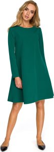 Stylove S137 Sukienka rozkloszowana - zielona (kolor green, rozmiar L) 1