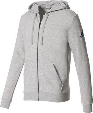 Adidas Bluza męska Essentials Base Full Zip Hood Fleece szara r. S (BK3716*S) 1