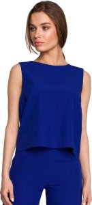 Stylove S257 Bluzka bez rękawów - chabrowa (kolor royalblue, rozmiar S) 1