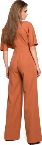 Stylove S285 Kombinezon z szerokimi nogawkami - rudy (kolor brąz, rozmiar S) 2