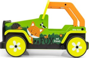 Milly Mally Zabawka Chodzik-Pchacz dla dzieci Explorer Fox and Friends 2