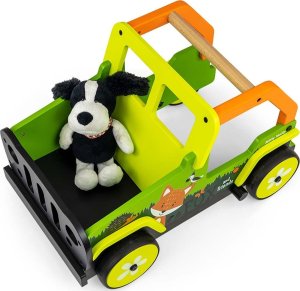 Milly Mally Zabawka Chodzik-Pchacz dla dzieci Explorer Fox and Friends 3