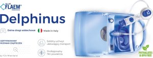 Flaem Delphinus Inhalator pneumatyczno-tłokowy 9