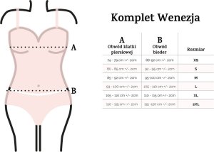 Dkaren KOMPLET WENEZJA (kolor ecru, rozmiar M) 3