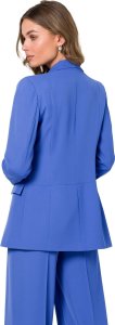 Stylove S330 Marynarka bez zapięcia - niebieska (kolor blue, rozmiar XXL) 2