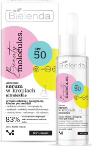 Bielenda Bielenda Beauty Molecules.Ochronne Ultralekkie Serum w kroplach SPF50 - do każdego rodzaju cery 30ml 2