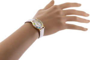 Perfect ZEGAREK DZIECIĘCY PERFECT LP195-04 - KOMUNIJNY - biały (zp812d) + BOX 3