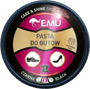 Vaco EMU Pasta do butów - czarna 50ml 2