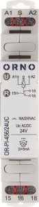 Orno Przekaźnik instalacyjny bistabilny 24 VAC/DC, 16A 3