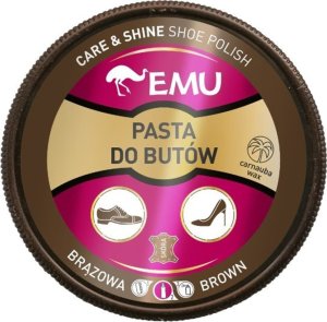 Vaco EMU Pasta do butów - brązowa 50ml 1