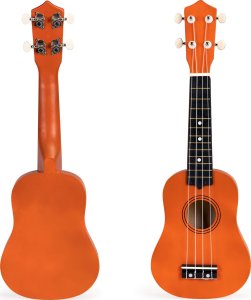 Ecotoys Gitara ukulele dla dzieci drewniana 4 struny nylonowe ECOTOYS 1