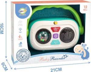 ProNice INTERAKTYWNE RADIO GRZECHOTKA LED DŹWIĘK KOŁYSANKA 3