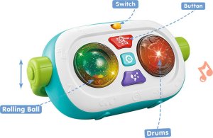 ProNice INTERAKTYWNE RADIO GRZECHOTKA LED DŹWIĘK KOŁYSANKA 5