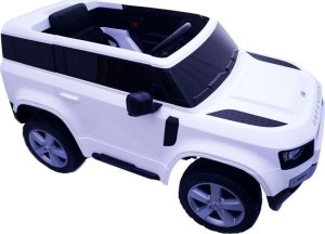 EURObaby Pojazd land rover defender whi 1