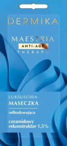 Dermika DERMIKA Maestria Anti-Age Therapy Luksusowa Maseczka odbudowująca - ceramidowy rekonstruktor 1.5%  7g 1