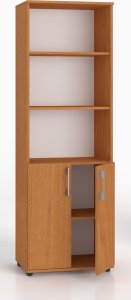 Meldo Regał biurowy na ksiażki i segragatory G 80 II 2D olcha 2