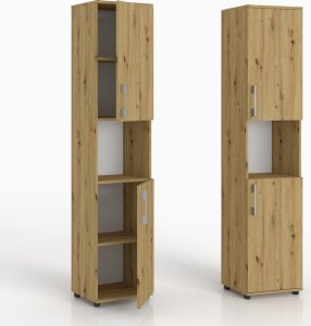 Meldo Regał biurowy G 40 2D Dąb Artisan 3