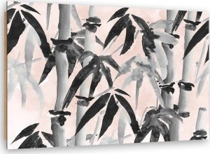 Feeby Obraz Deco Panel, Bambusowy las (Rozmiar 60x40) 1