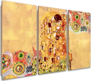 Feeby Obraz trzyczęściowy Deco Panel, Spełnienie Kobieta Abstrakcja (Rozmiar 60x40) 1