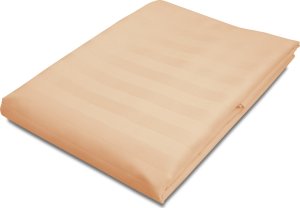 Darymex Prześcieradło satyna bambusowo-bawełniana STRIPE BEIGE/160x240 1