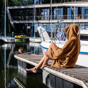 Froster Bluzair Koco Bluza Oversize z Kapturem Toffee 4w1 14