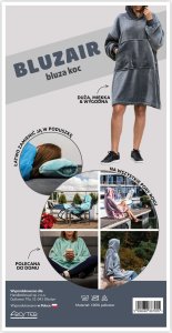Froster Bluzair Koco Bluza Oversize z Kapturem Toffee 4w1 15