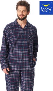 Key PIŻAMA KEY MNS-414 B23 (kolor granat, rozmiar XXL) 5