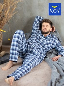 Key PIŻAMA MNS-426 B23 (kolor niebieski, rozmiar XXL) 6