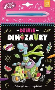 Aksjomat ZDRAPYWANKA NOTES Z RYSIKIEM DZIKIE DINOZAURY 1