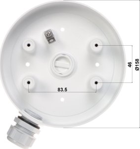 Hikvision Uchwyt  HIKVISON DS-1280ZJ-SD11 2