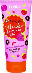 Delia DAIRY FUN Mleczko do mycia ciała - Malinowe ciaste 1