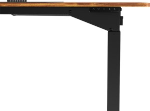 Biurko Ultradesk Biurko, elektycznie regulowany, brązowa płyta, 160x75 cm, 74-116 cm, UPLIFT, z podkładką pod mysz XXL, ULTRADESK 14