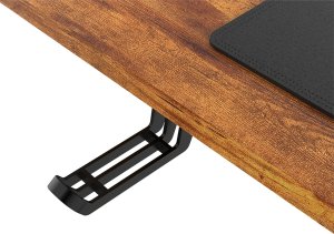 Biurko Ultradesk Biurko, elektycznie regulowany, brązowa płyta, 160x75 cm, 74-116 cm, UPLIFT, z podkładką pod mysz XXL, ULTRADESK 15