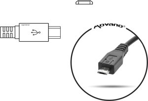 Ładowarka Movano Zasilacz samochodowy Movano 5v 3a (microUSB) 15W, T100TA do Tablet Asus 7