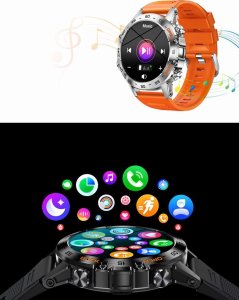 Smartwatch Gravity SMARTWATCH MĘSKI Gravity GT9-4 - WYKONYWANIE POŁĄCZEŃ, CIŚNIENIOMIERZ (sg021d) 12