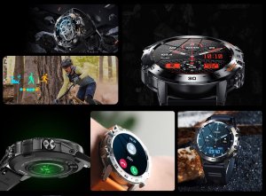 Smartwatch Gravity SMARTWATCH MĘSKI Gravity GT9-4 - WYKONYWANIE POŁĄCZEŃ, CIŚNIENIOMIERZ (sg021d) 15
