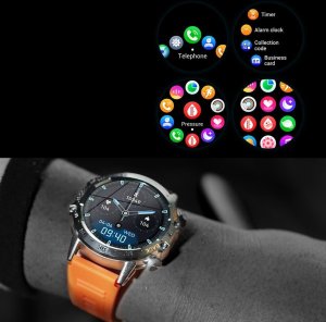 Smartwatch Gravity SMARTWATCH MĘSKI Gravity GT9-4 - WYKONYWANIE POŁĄCZEŃ, CIŚNIENIOMIERZ (sg021d) 25