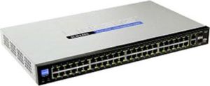 Switch Linksys Gigabit Smart Switch Business 24x1000Mbit (RJ45), 2xCombo SFP (SLM2024-G5) 1