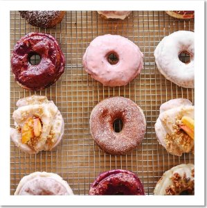 Feeby Obraz Deco Panel, Pyszne donaty (Rozmiar 50x50) 3