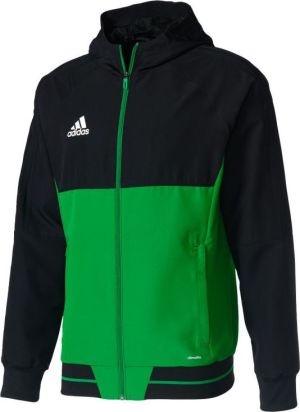 Kurtka męska Adidas Kurtka reprezentacyjna Tiro 17 czarno-zielona r. M (BQ2777*M) 1